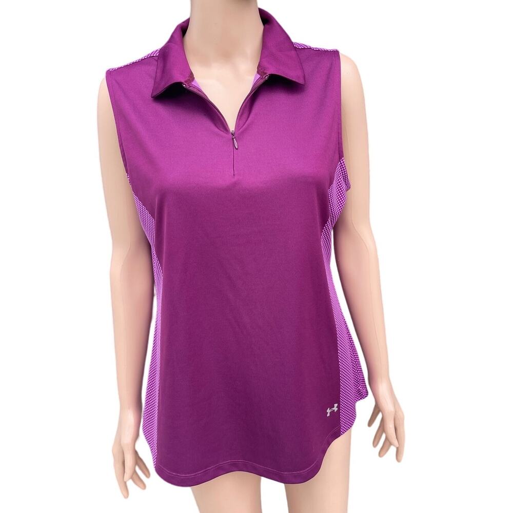 Under Armour Polo Shirt Golf Women Sz L Gently used